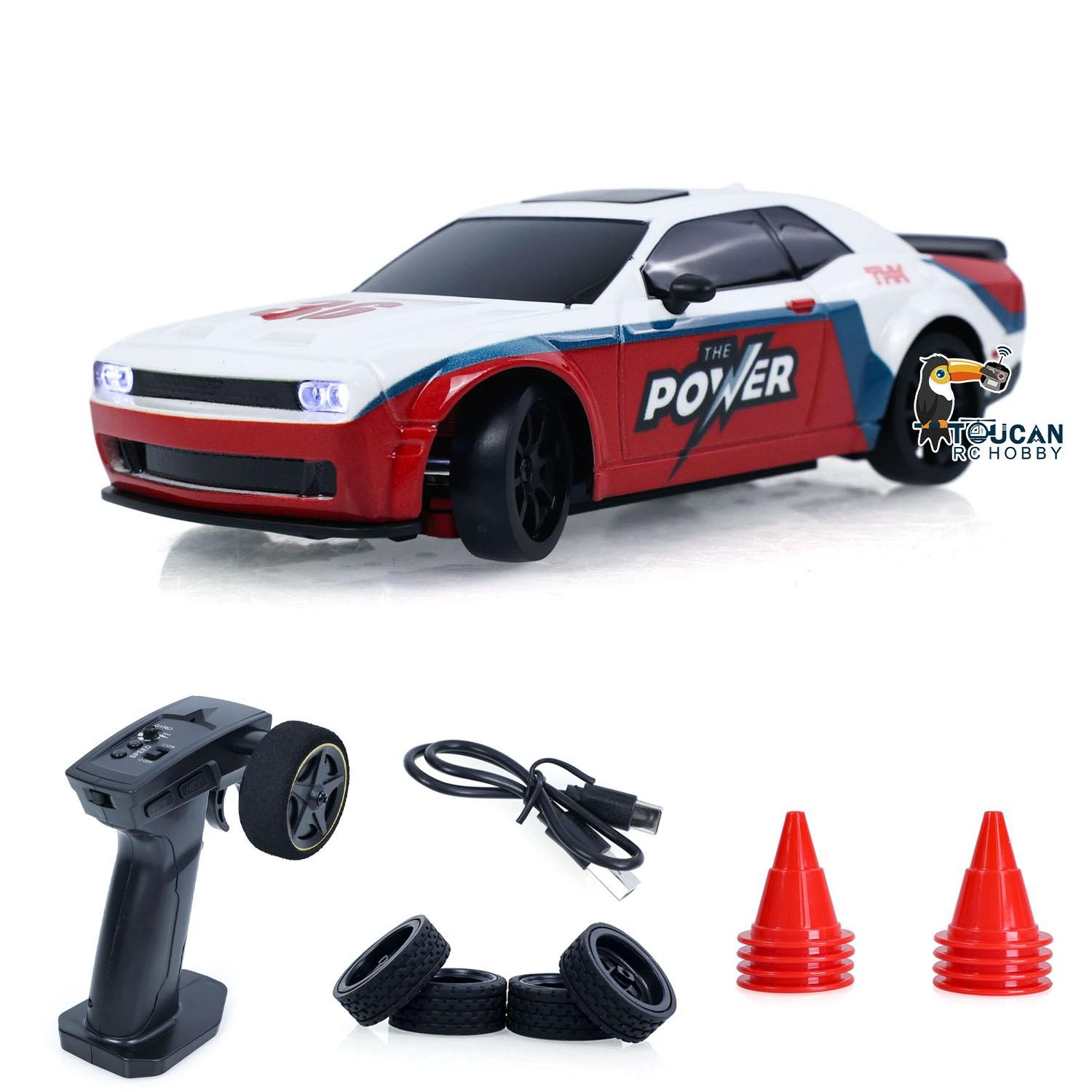 JIABAILE 3612 Plastic 1/36 RC Drift Car Gyro Indoor Outdoor Mini Racing Vehicles