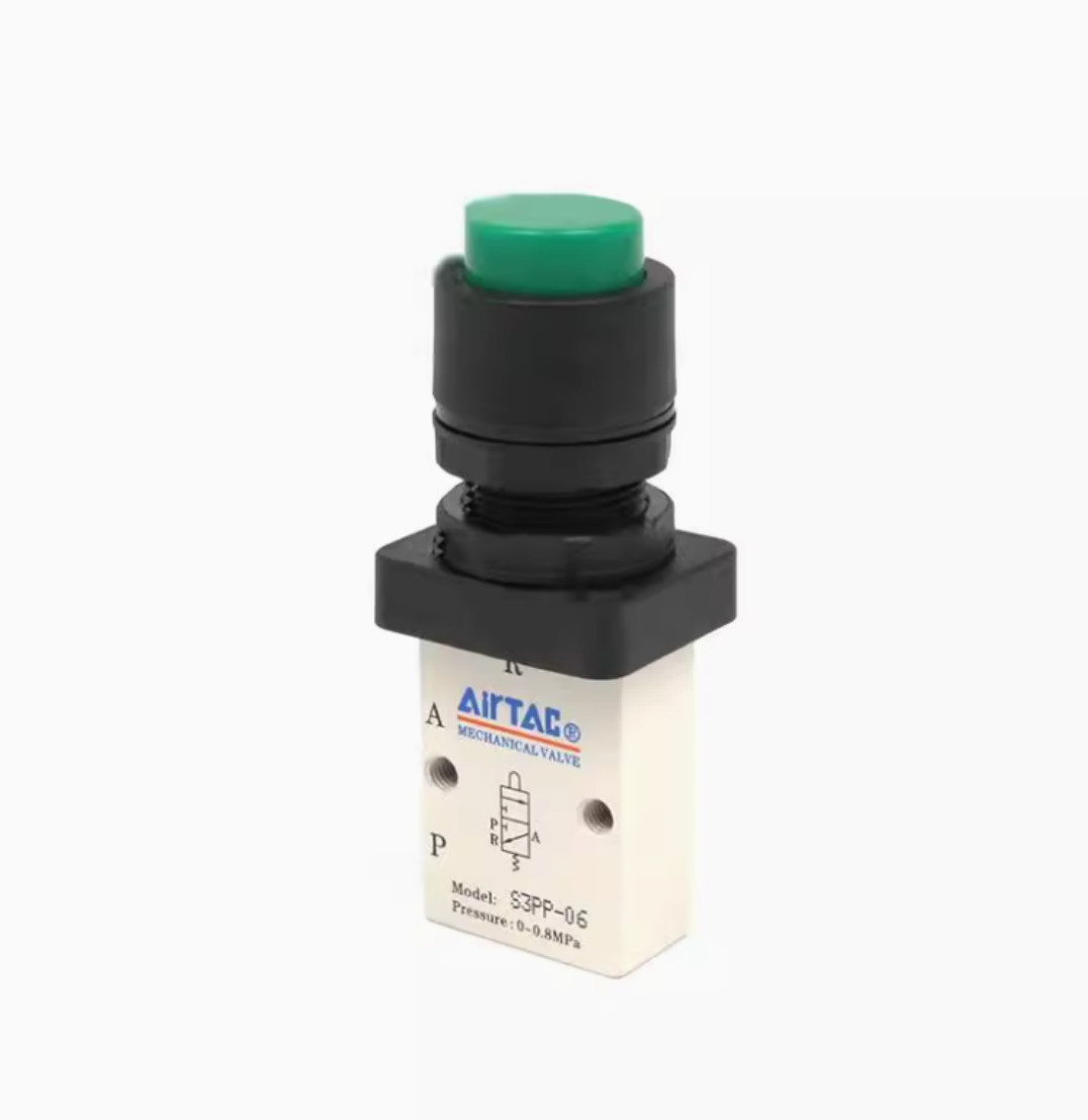AirTAC S3PP-06 S3PP06R/G/B Mechanical Valve Brand Free Ship