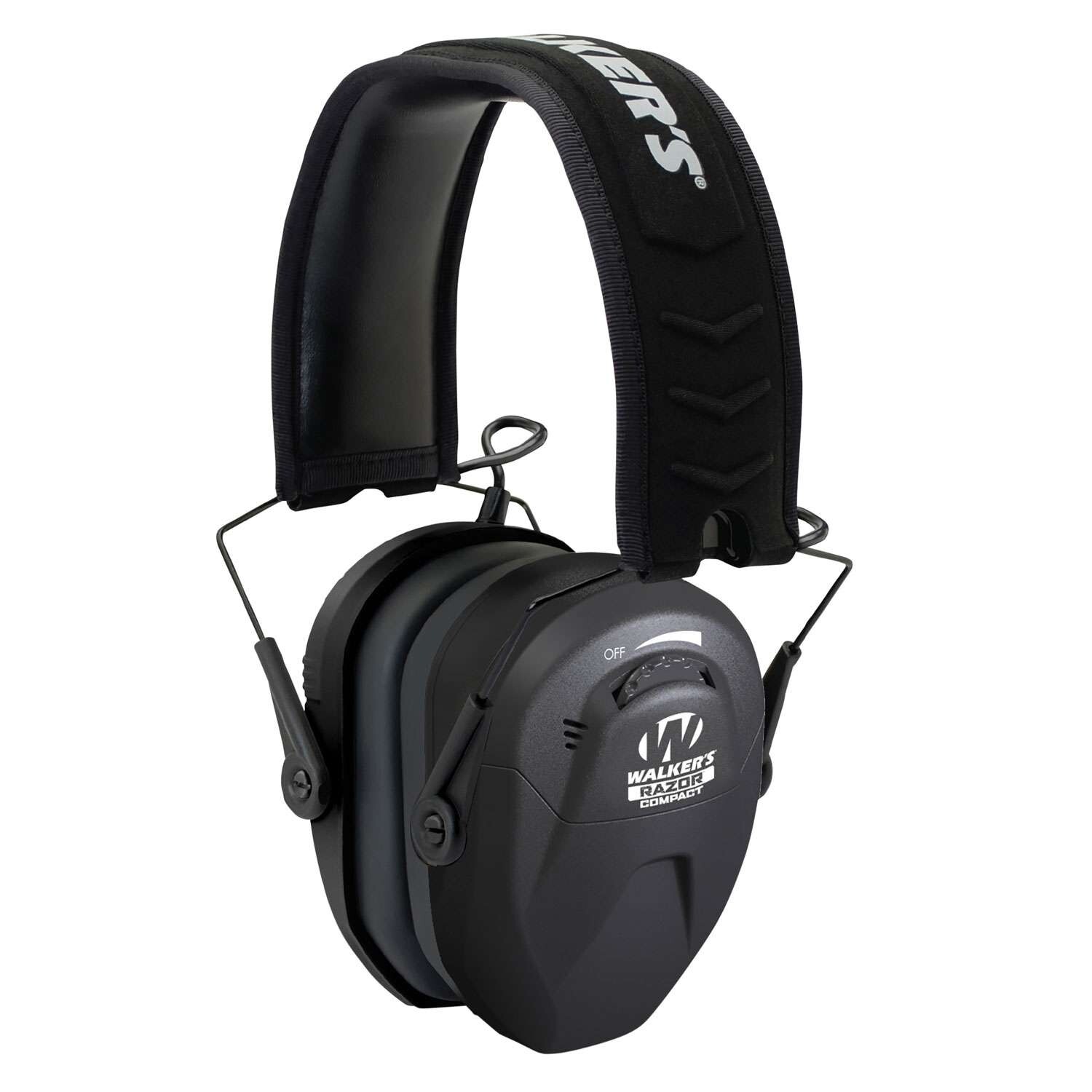 Walker's Razor Compact Electronic Hearing Protection Black - GWP-CRSEM