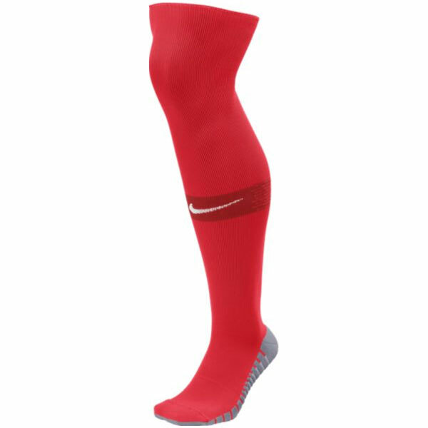 Nike Matchfit Knee High Red Soccer Socks Men's 6-8 Women's 6-10 New