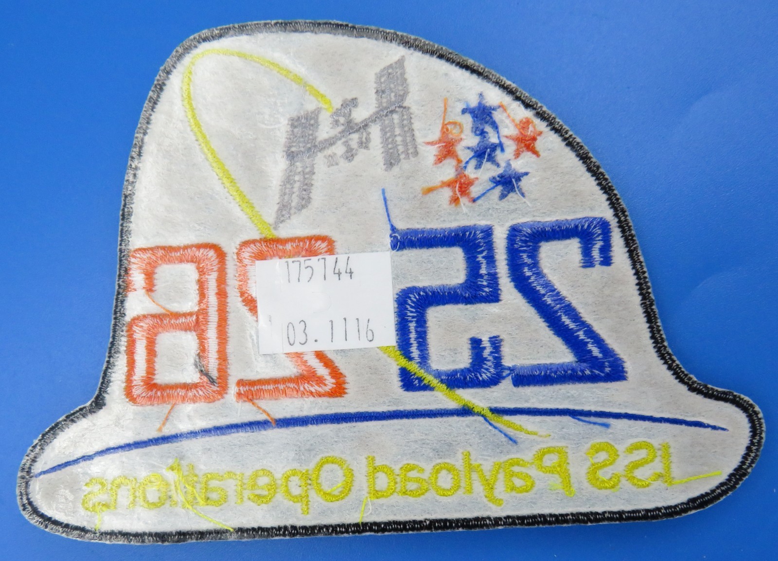 NASA PATCH vtg ISS Payload Operations Increment 25 / 26 Internat'l Space Station