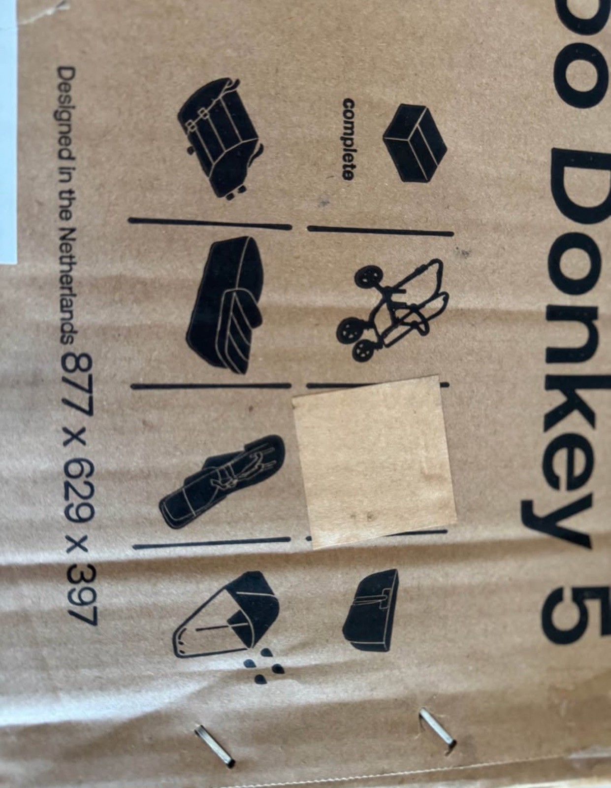 Bugaboo Donkey 5 Double Stroller w/ Bassinet & Toddler seat BLACK , NEW IN BOX