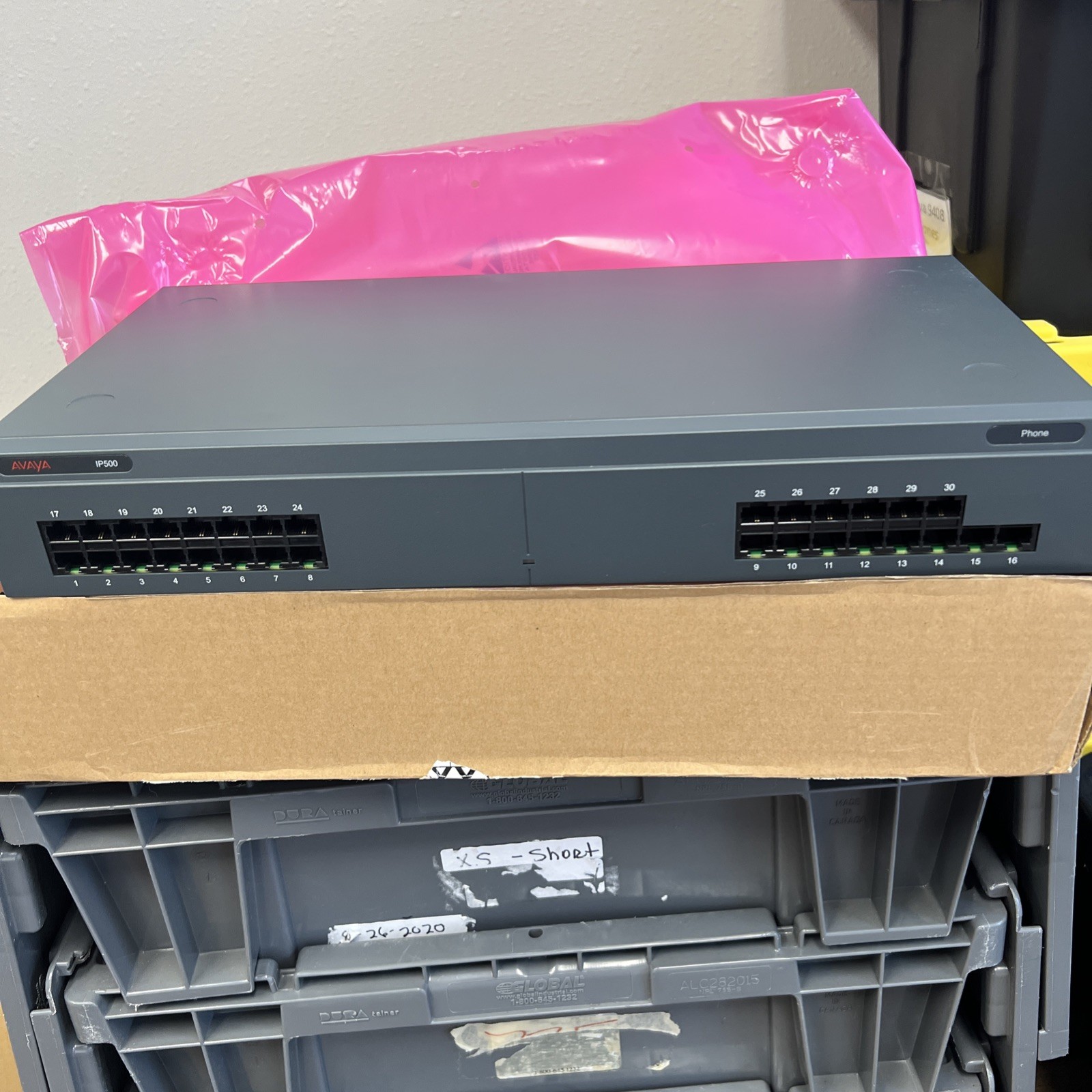 Avaya IP500 700426224 Phone System Analog Station 30  Port Expansion Module POTS
