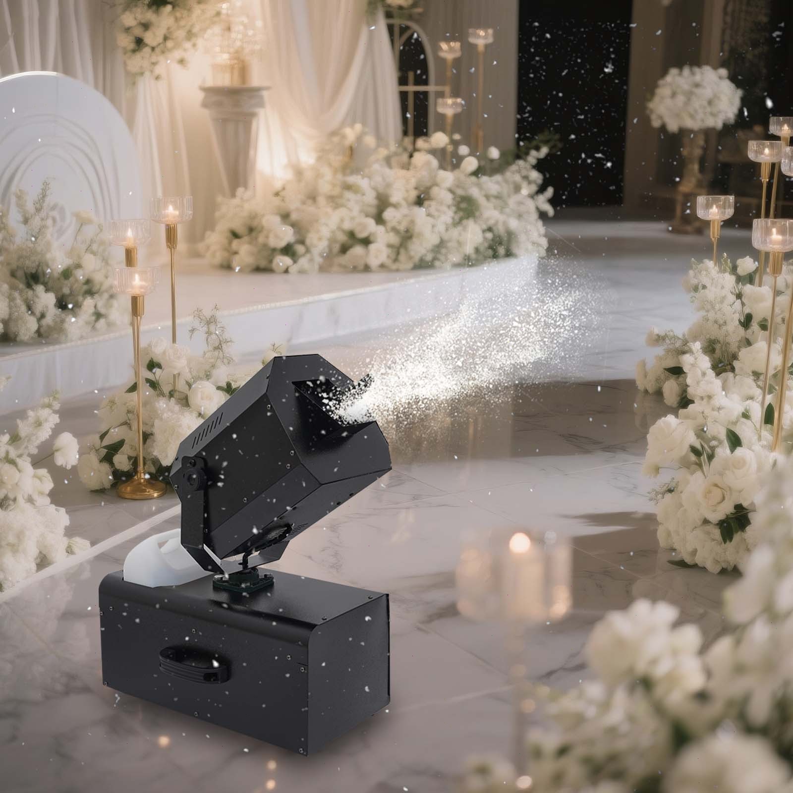 2000W Shaking Head Jet Foam Machine Party Snow Foam Machine for DJ Stage Wedding