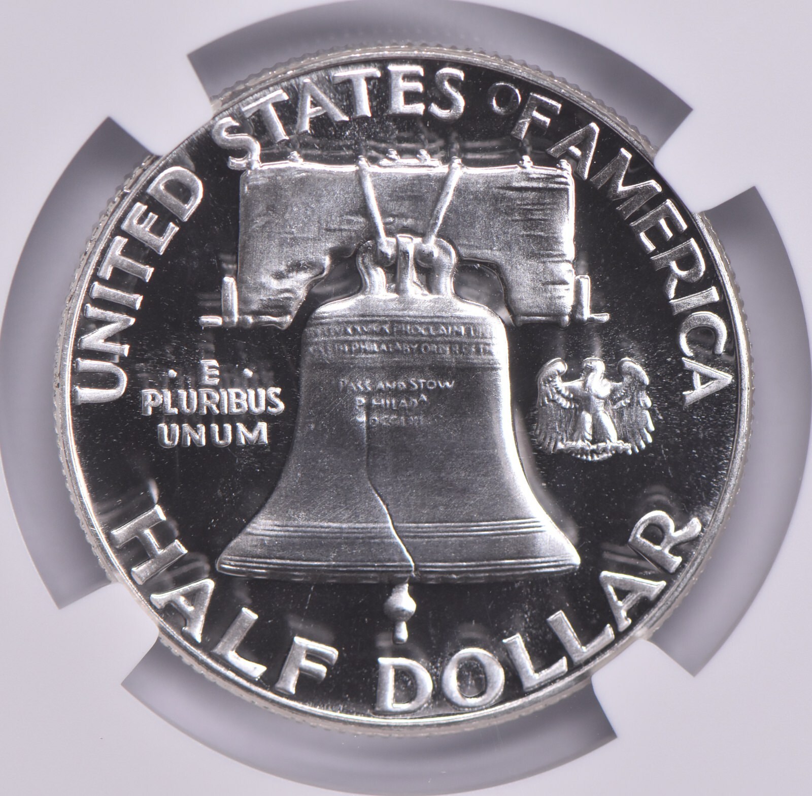 PF69 1956 Type 1 ONE Franklin Half Dollar 50c NGC Brown Label TI