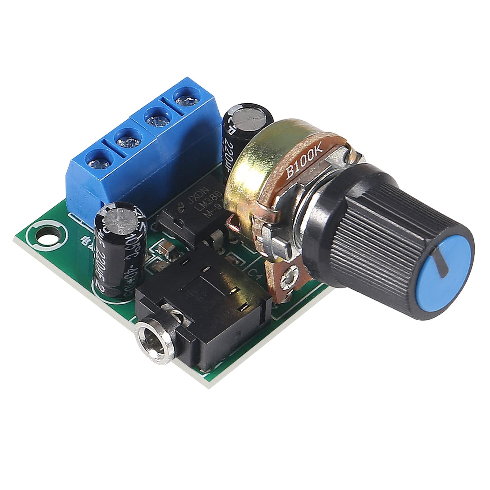 DWEII 4Pcs LM386 10W Mini Power Amplifier Board Audio Module