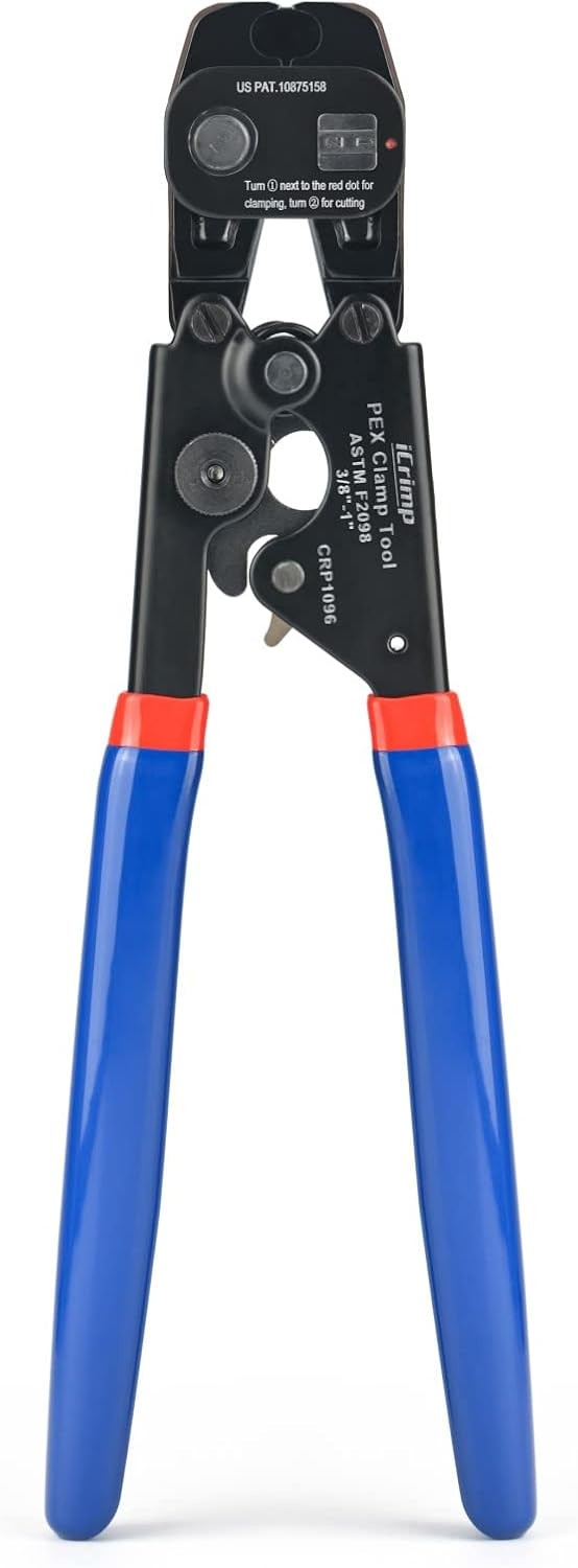 Ratchet PEX Cinch&Remove Tool for 3/8 to 1-inch Stainless Steel Clamps-work with