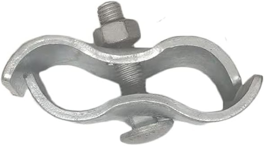 8 Pack Chain Link Fence Panel Clamps - Weather-Resistant for Secure Enclosures