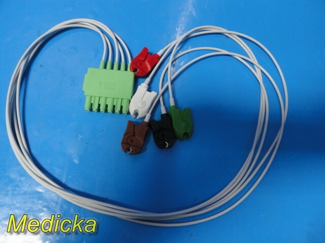 Drager Medical P/N 749983 Trust Tele ECG 5-Lead, Grabber Set ~ 24627