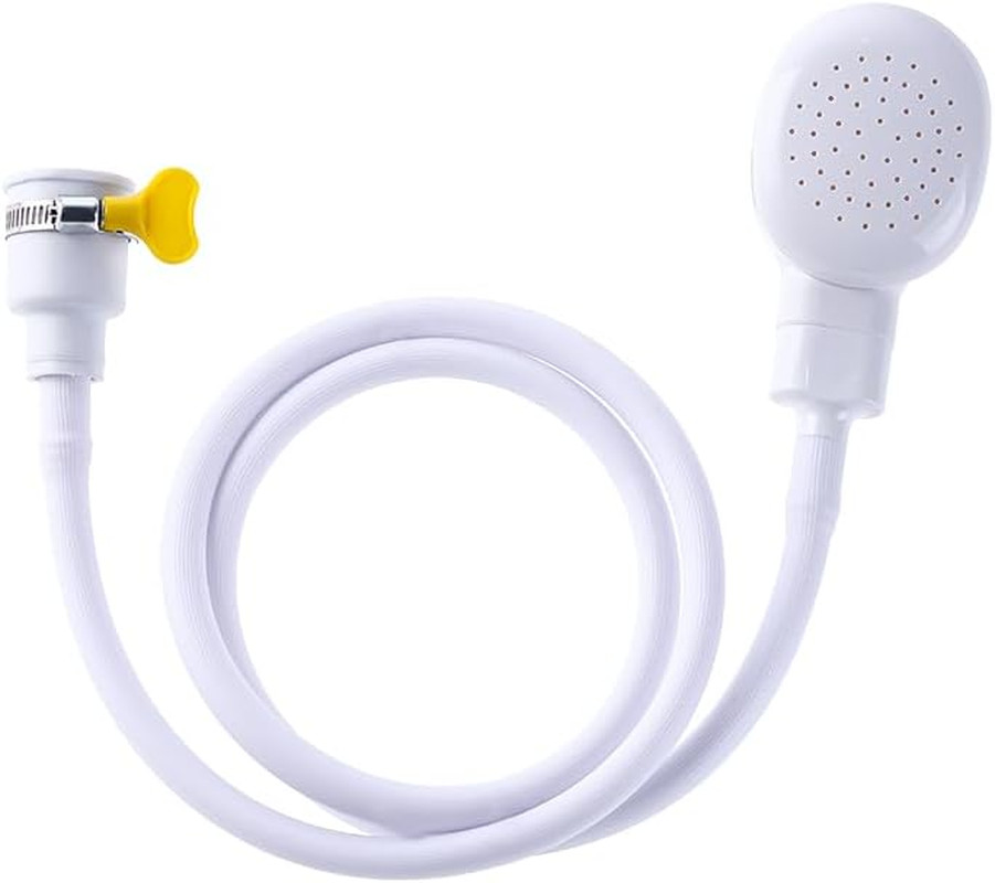 Sink Spray Rubber Hose, Sink Hose Attachment for Faucet Portable Sink Hose Fauce