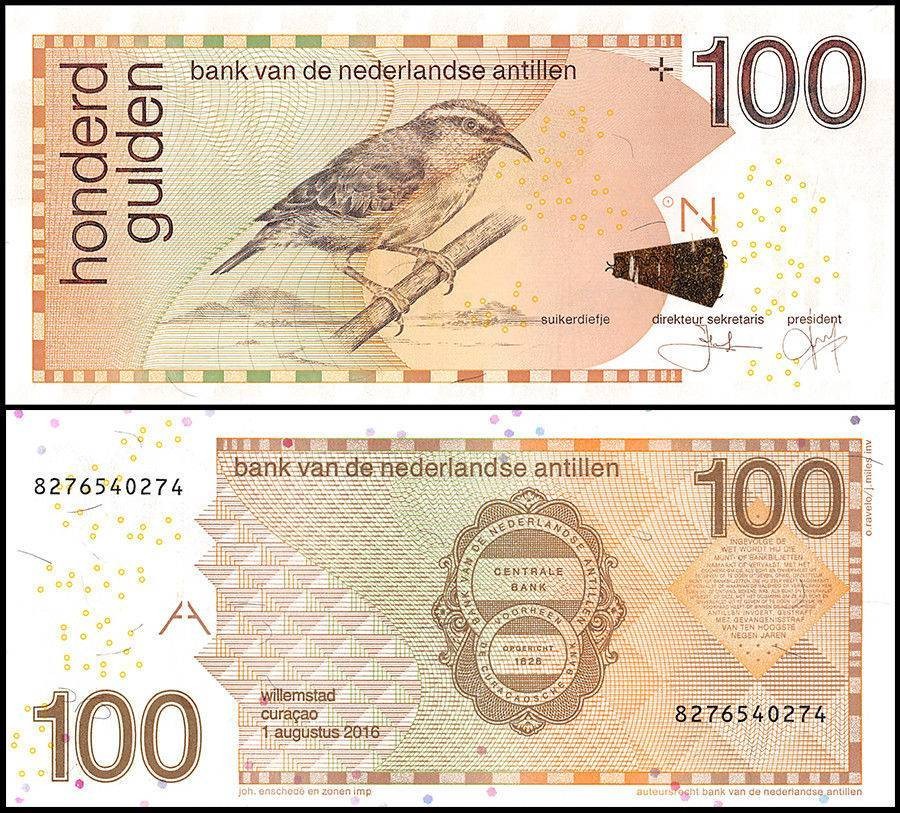 Netherlands Antilles 100 Gulden, 2016, P-31h, UNC