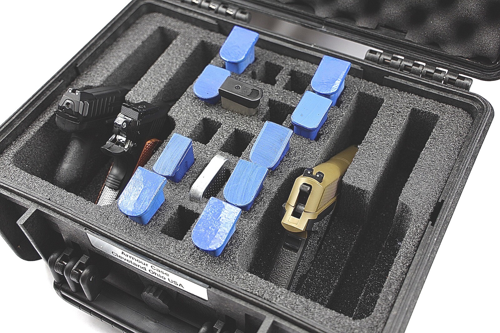 New Quickdraw 4 pistol handgun gun foam fits your Pelican 1450 Apache 3800 case