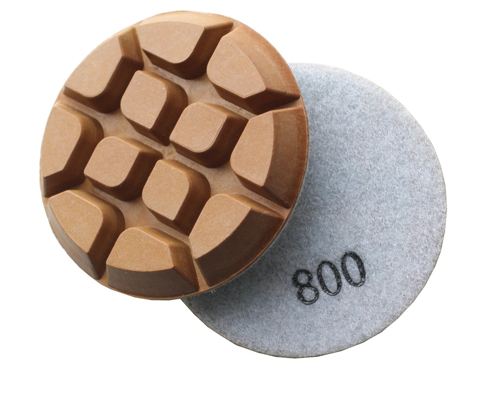 3" Diamond Floor Disc 800# for Marble, Concrete and Terrazzo, Dry or Wet Use
