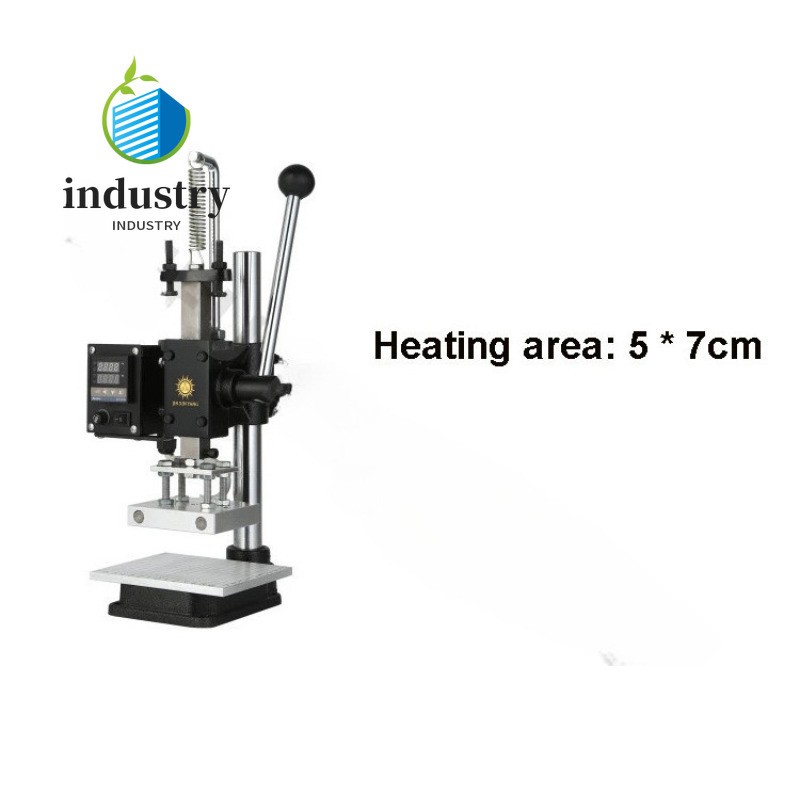 110V 220V Small Manual Hot Foil Stamping Machine Digital Heat Press Machine