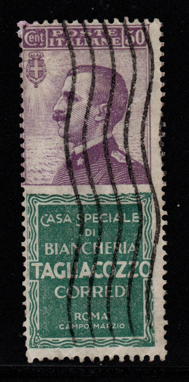 KINGDOM OF ITALY TAGLIACOZZO 1924 CANCELLED CERT DIENA
