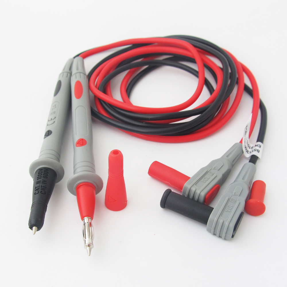 10sets TD-318P Silicone 1000V 10A Universal Digital Multi Meter Test Lead Probe