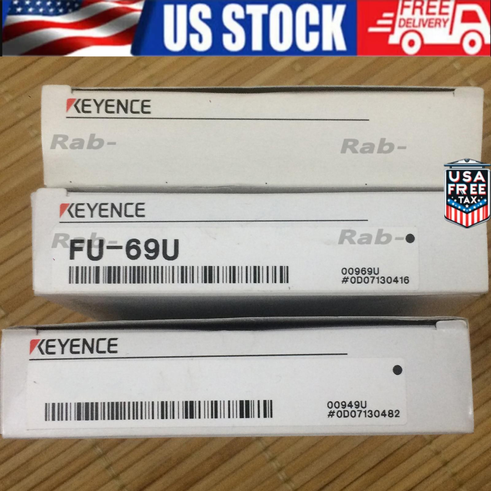 One Keyence FU-69U Fiber Optic Sensor New Free Shipping