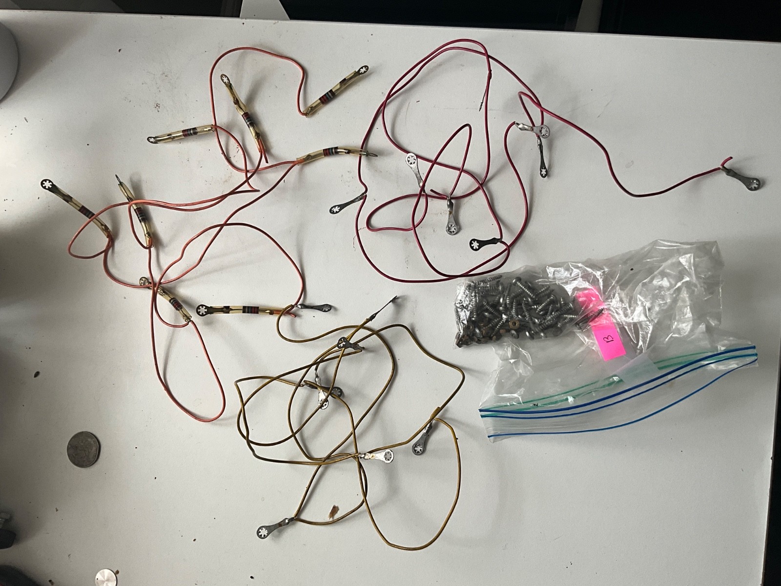 Infinity 2000A Speakers, All Original Electrostatic Wiring and Nuts/Screws