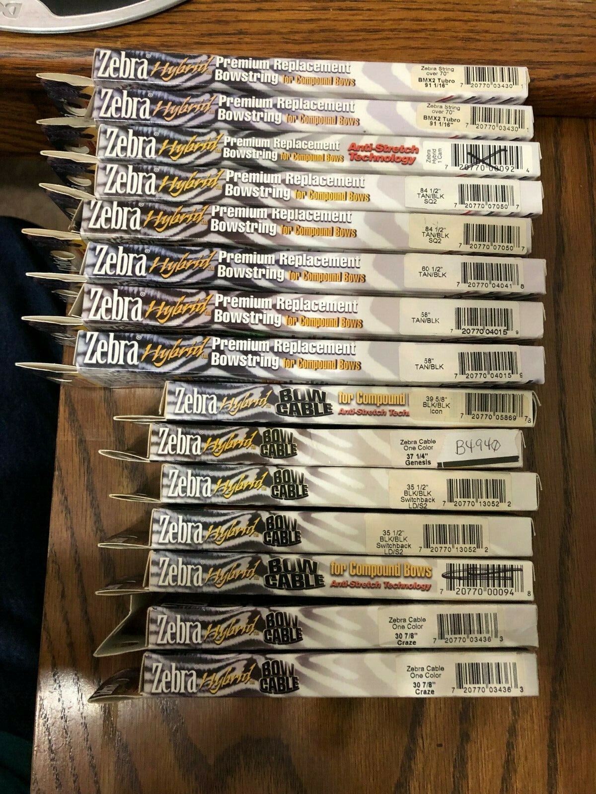 New Zebra Hybrid Premium Bowstrings Assorted sizes