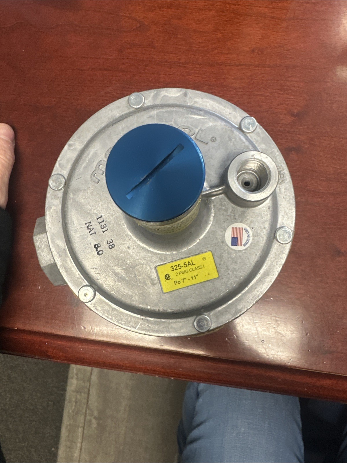 maxitrol gas regulator 325-5AL 2PSIG 7”-11”