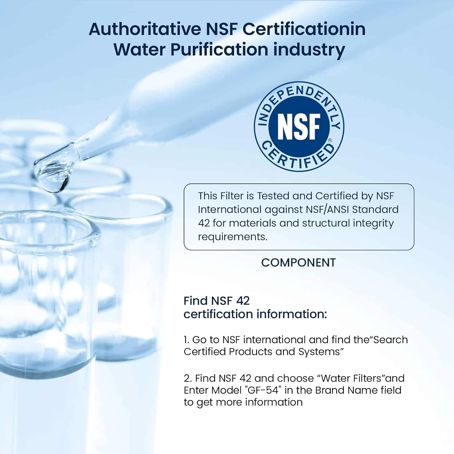 New Upgrades Replacement for GE Profile Opal Ice Maker Filter, NSF 42 Certifi...