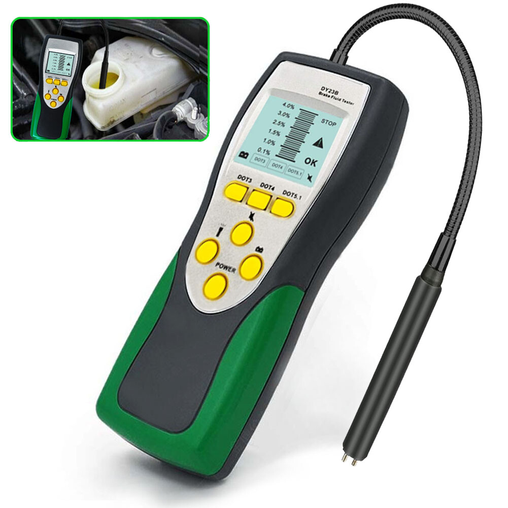 Car Brake Fluid Tester Detector Oil Moisture Water Detection DOT3 DOT4 DOT5.1