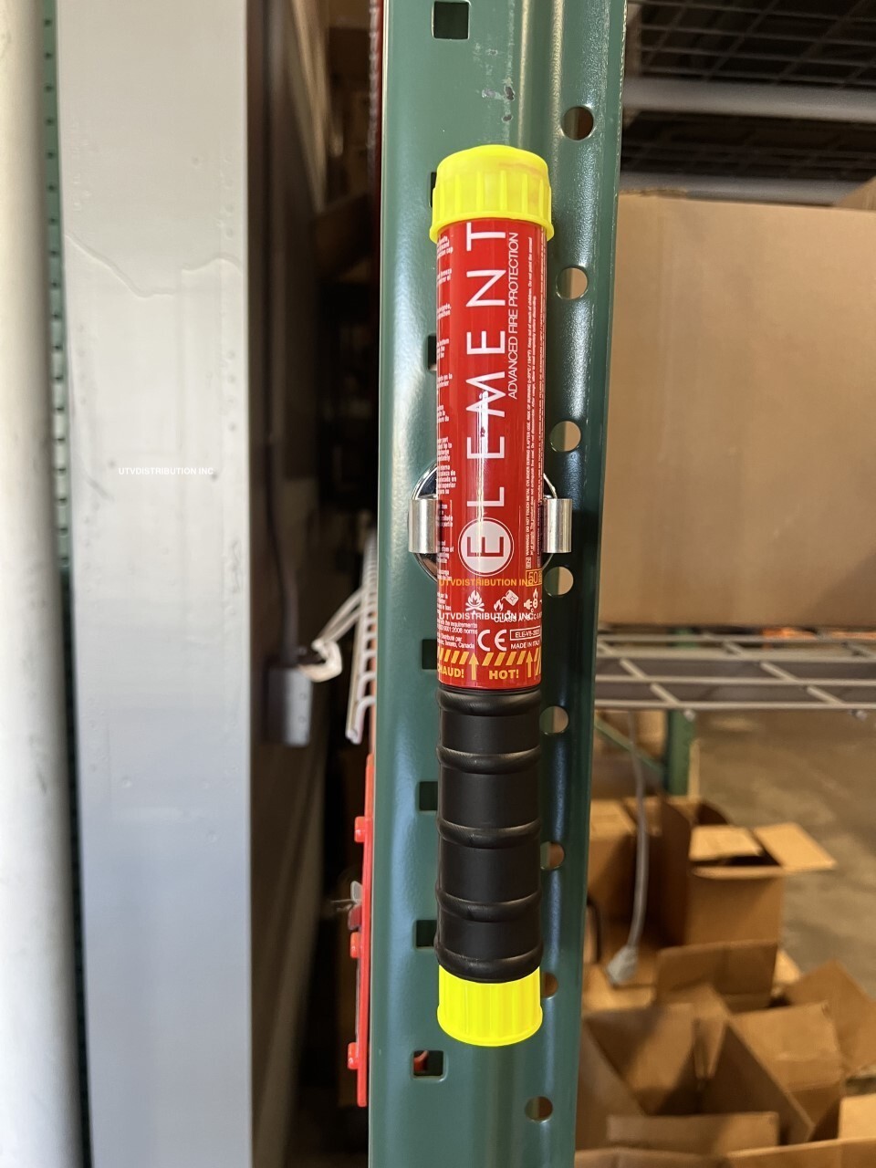 Element E50 / E100 Fire Extinguisher Heavy Duty Industrial Grade Magnet Mount