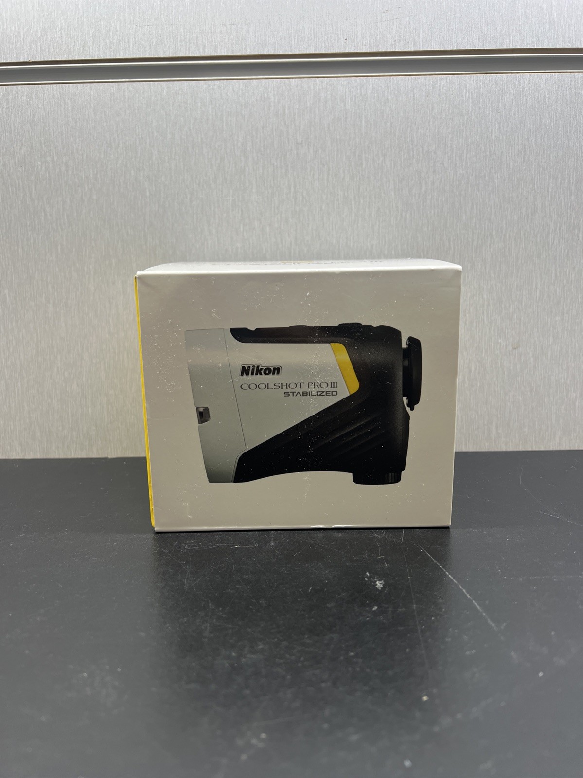 New Nikon Coolshot Pro III Stabilized Golf Laser Rangefinder W/ Slope ID 16788