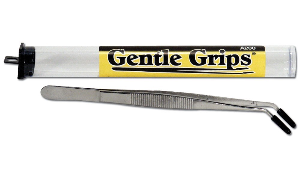 Woodland Scenics Gentle Grips Cushioned Tipped Tweezers - A200
