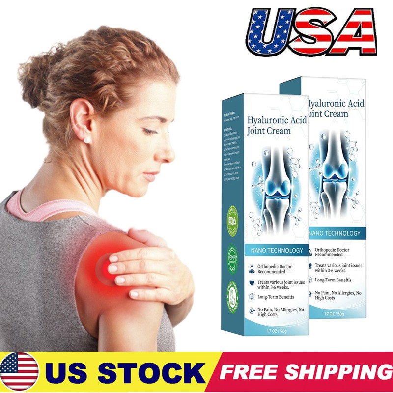 2026 NEW Hyaluronic Acid Joint Cream - Joint- Knee Pain Relief 1.76oz/ 50g