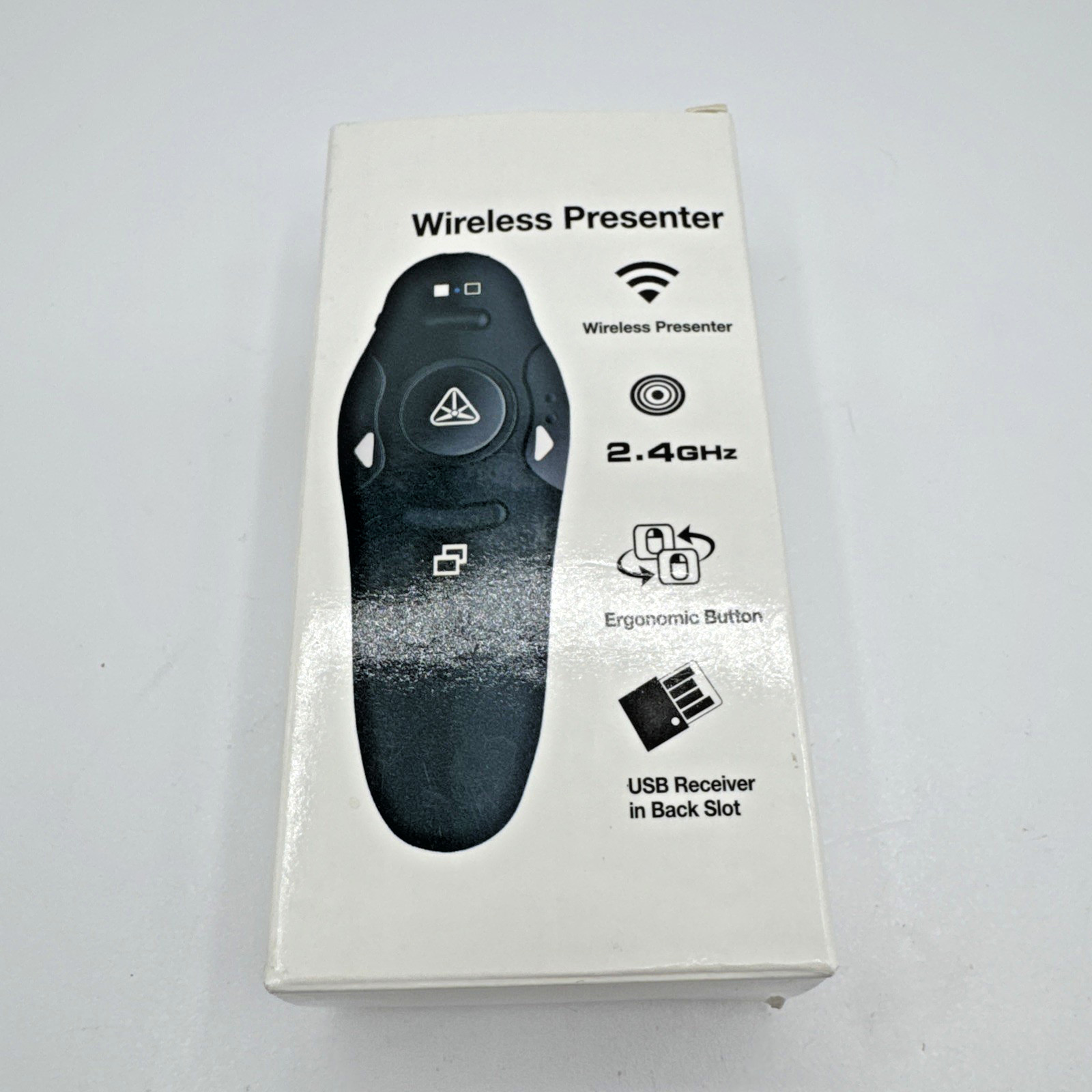 DinoFire D06 Green Laser Presentation Clicker Wireless USB Rechargeable Remote