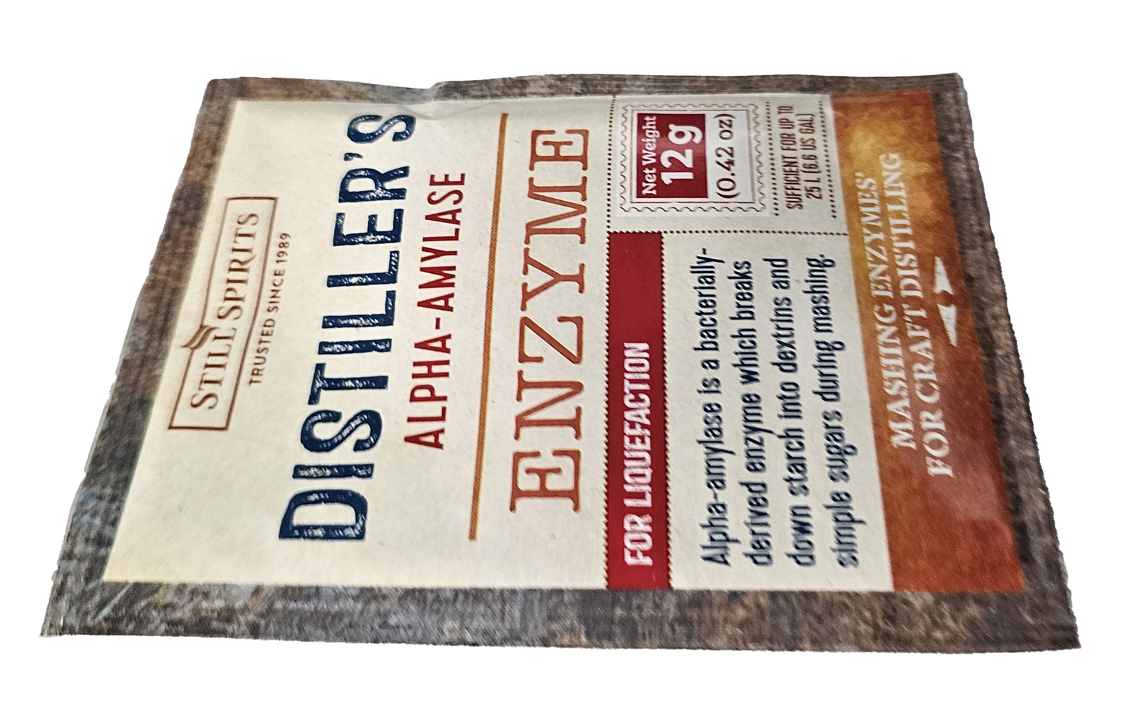Still Spirits Distiller's Enzyme Alpha-Amylase 12 gram