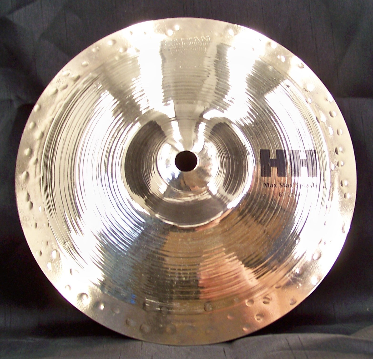 Sabian HH 8" Max Stax Splash Cymbal/Brilliant/New - Warranty/Model # 10805MPB