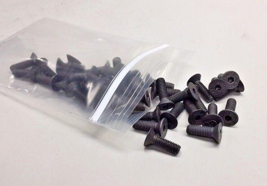 Cap Screw CFC05016-40 Flat Socket Head M5-0.8 x 16mm 10.9 (Pack of 40) Plain Fin