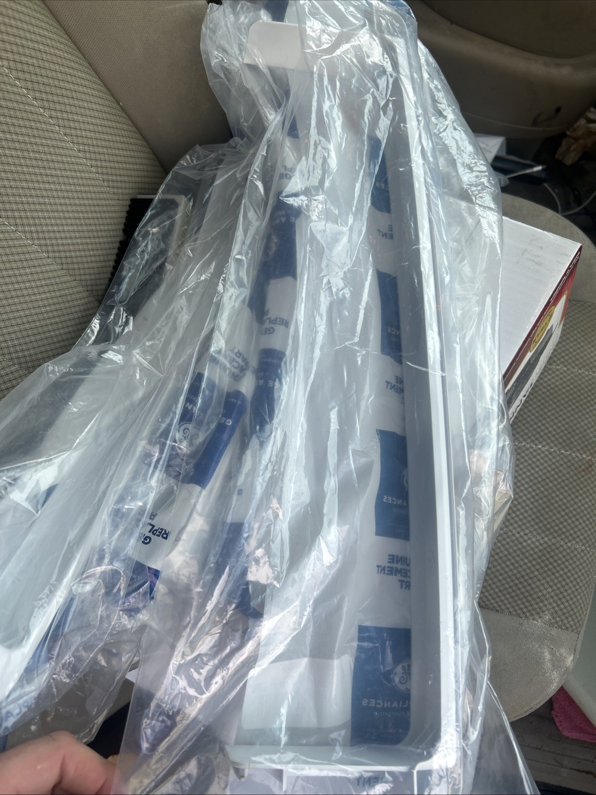GE WR17X11890 Fixed Shelf FZ 1/2" Plastic Refrigerator Part