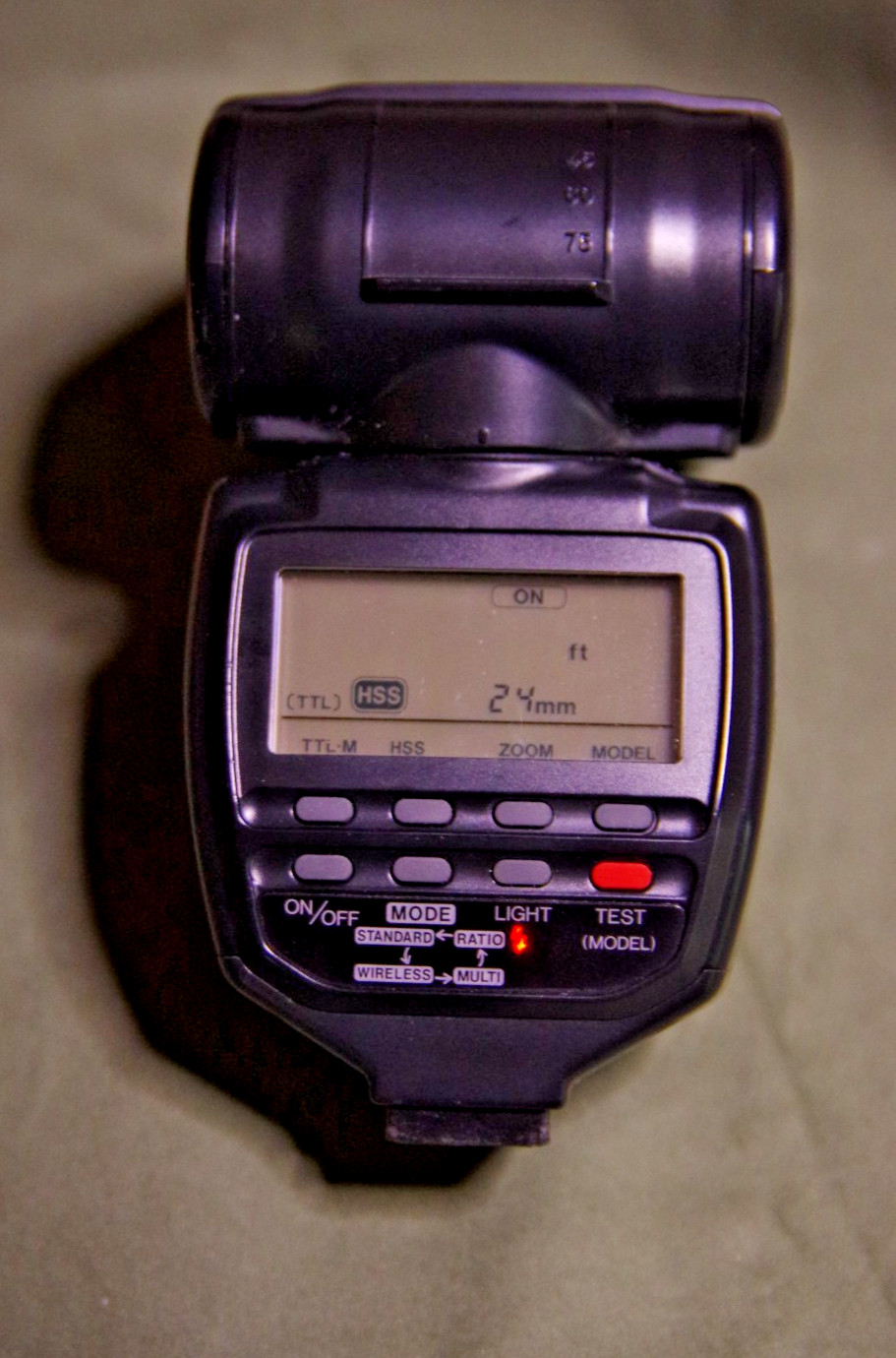 Minolta 5400HS Shoe Mount Flash for Konica Minolta, Includes Original Box