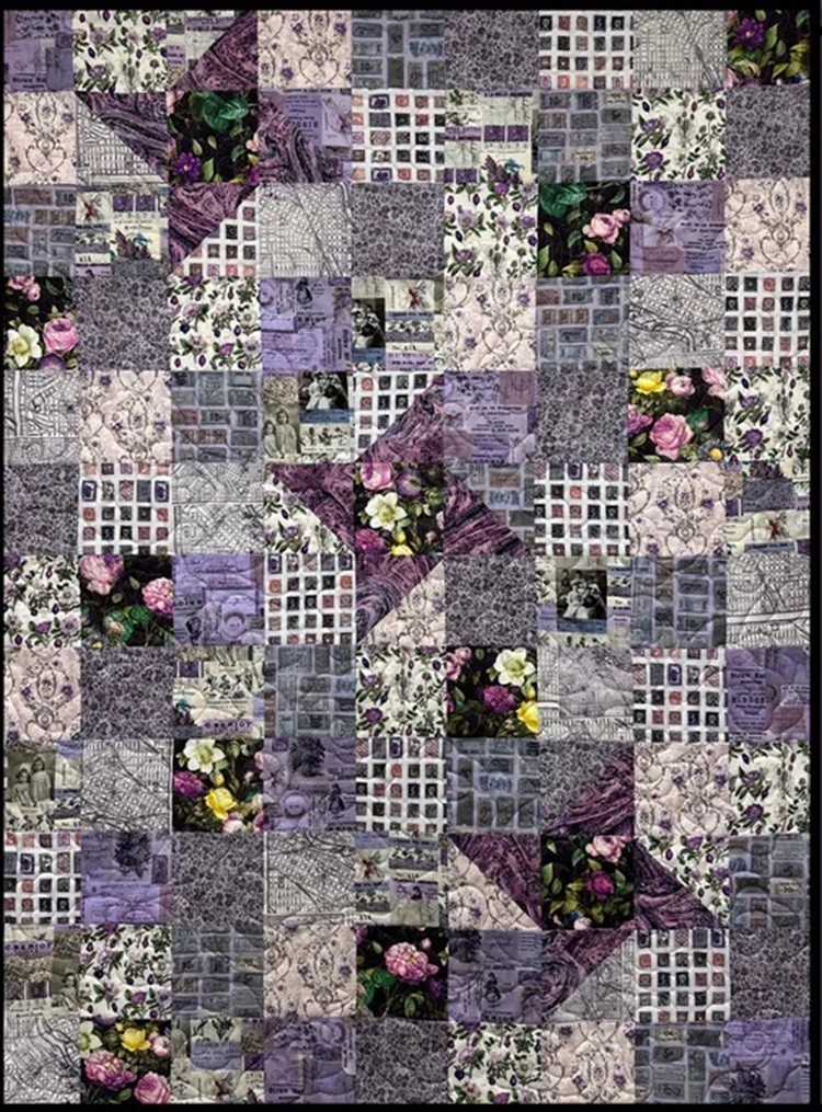 Gabriella Quilt Pattern- A Fat Quarter Pattern