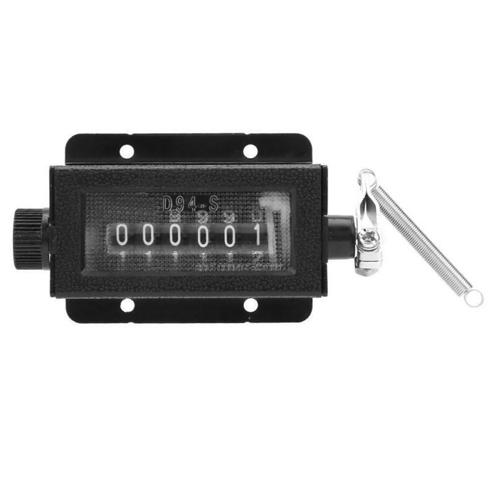 Workshop Counter Modules Industrial Counter 6 Digit 1:1 Accessories Black