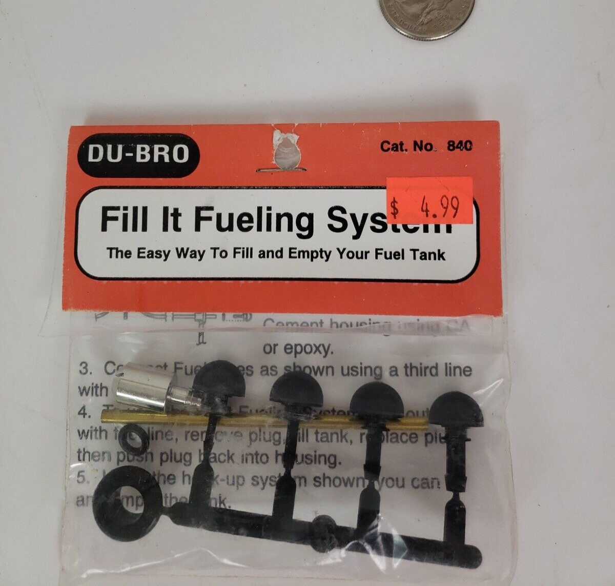 Dubro Products Fill-It Fueling System DUB840