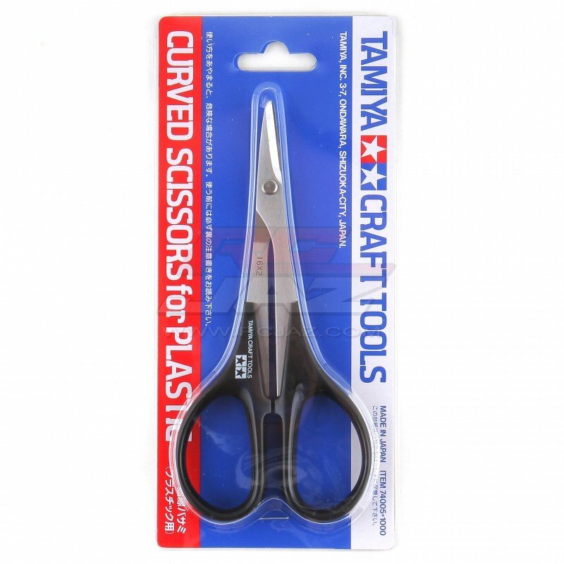 Tamiya 74005 Curved Scissors RC Body Plastic Model Craft Tools MK805