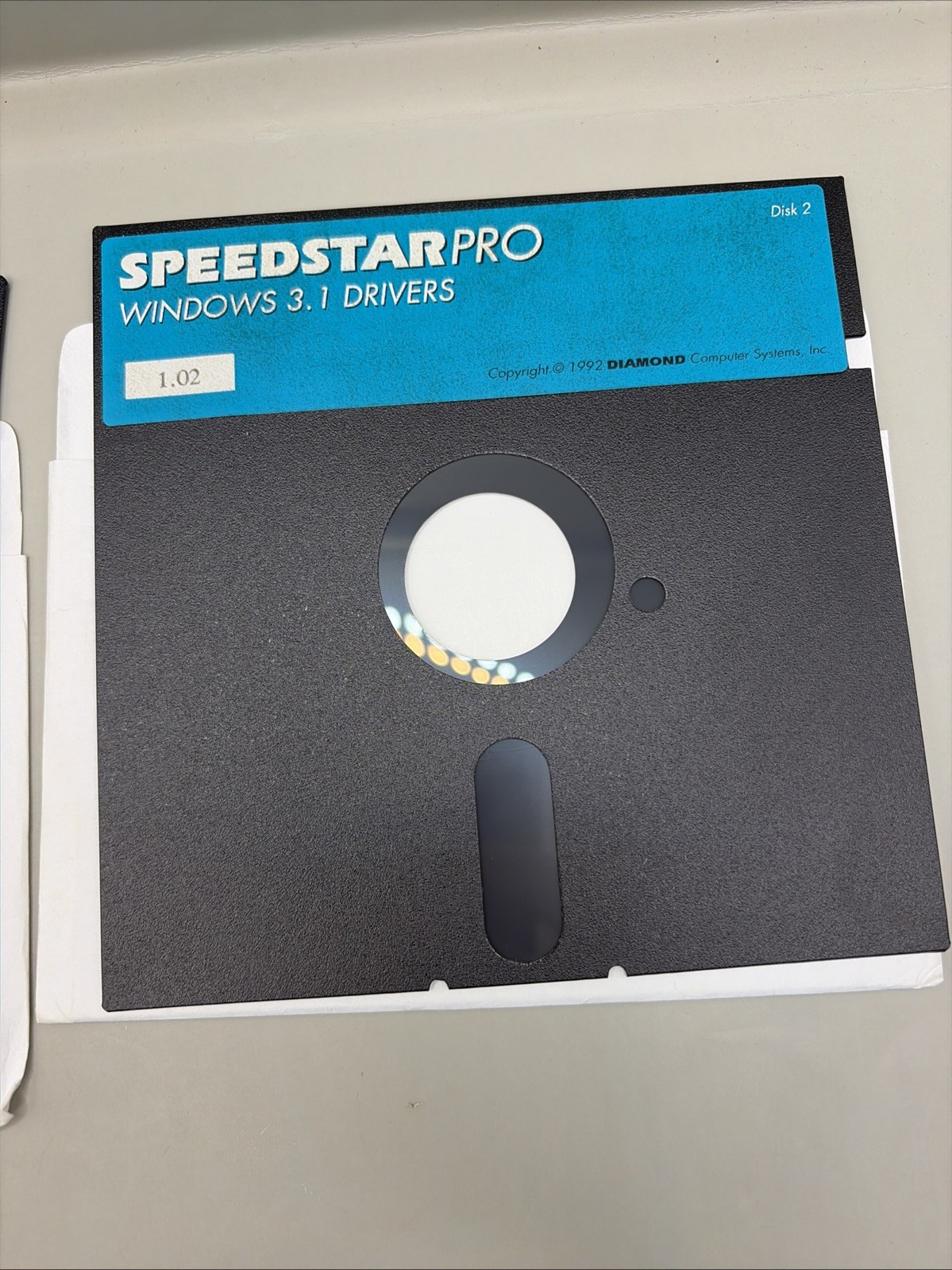 Speedstar PRO VGA Utility & Drivers 5.25” Both Disk Diamond Computer 1992