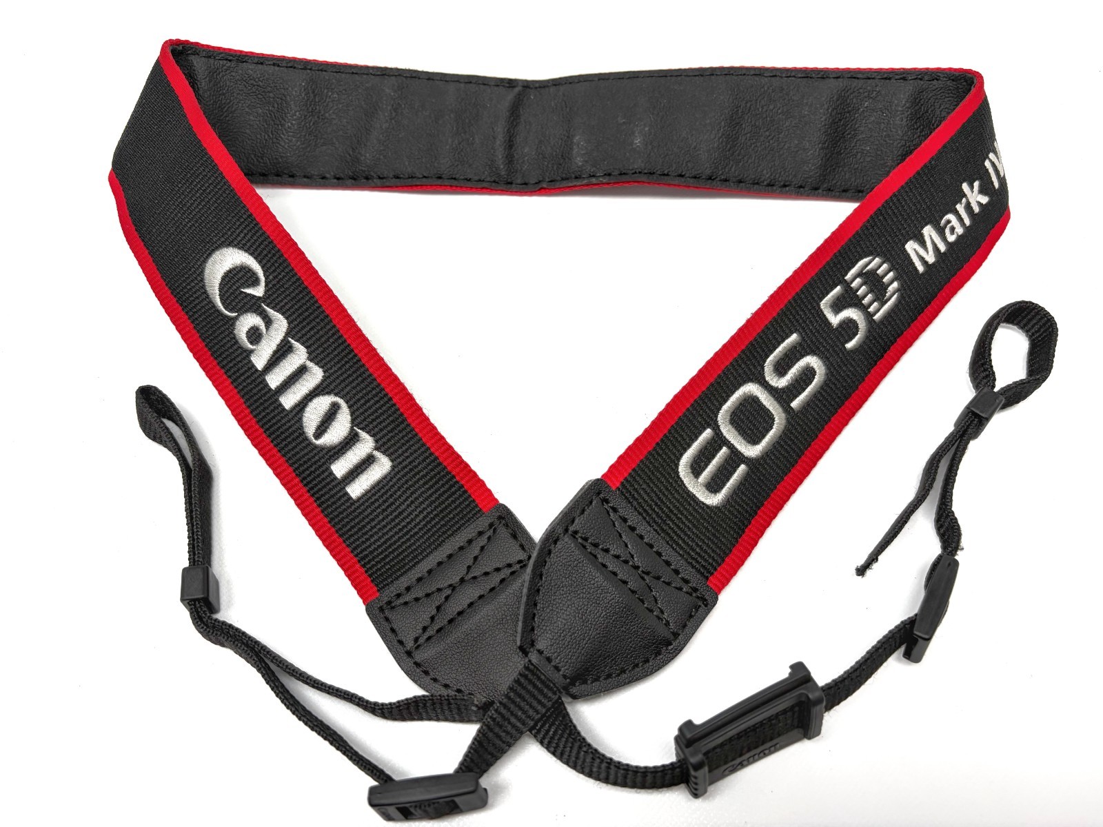 [Free Shipping] Canon EOS 5D Mark IVGenuine Wide Camera Strap Silver Embroidered