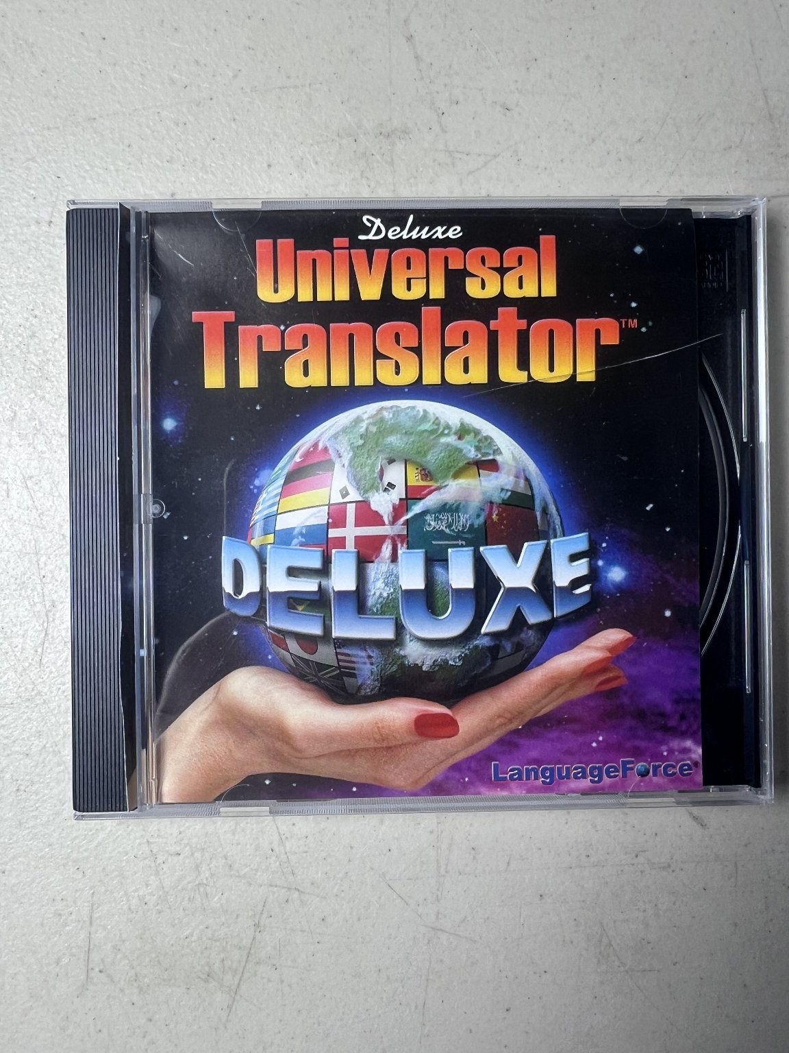LanguageForce Universal Translator Deluxe Software 1999 CD