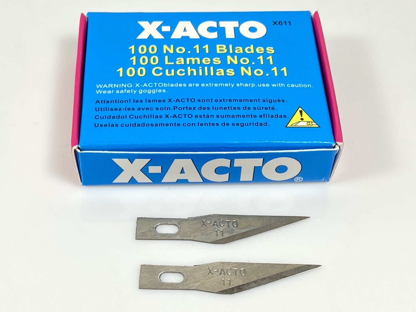 Refill Replacement Blades, Fine Angle, No 11,100/BX