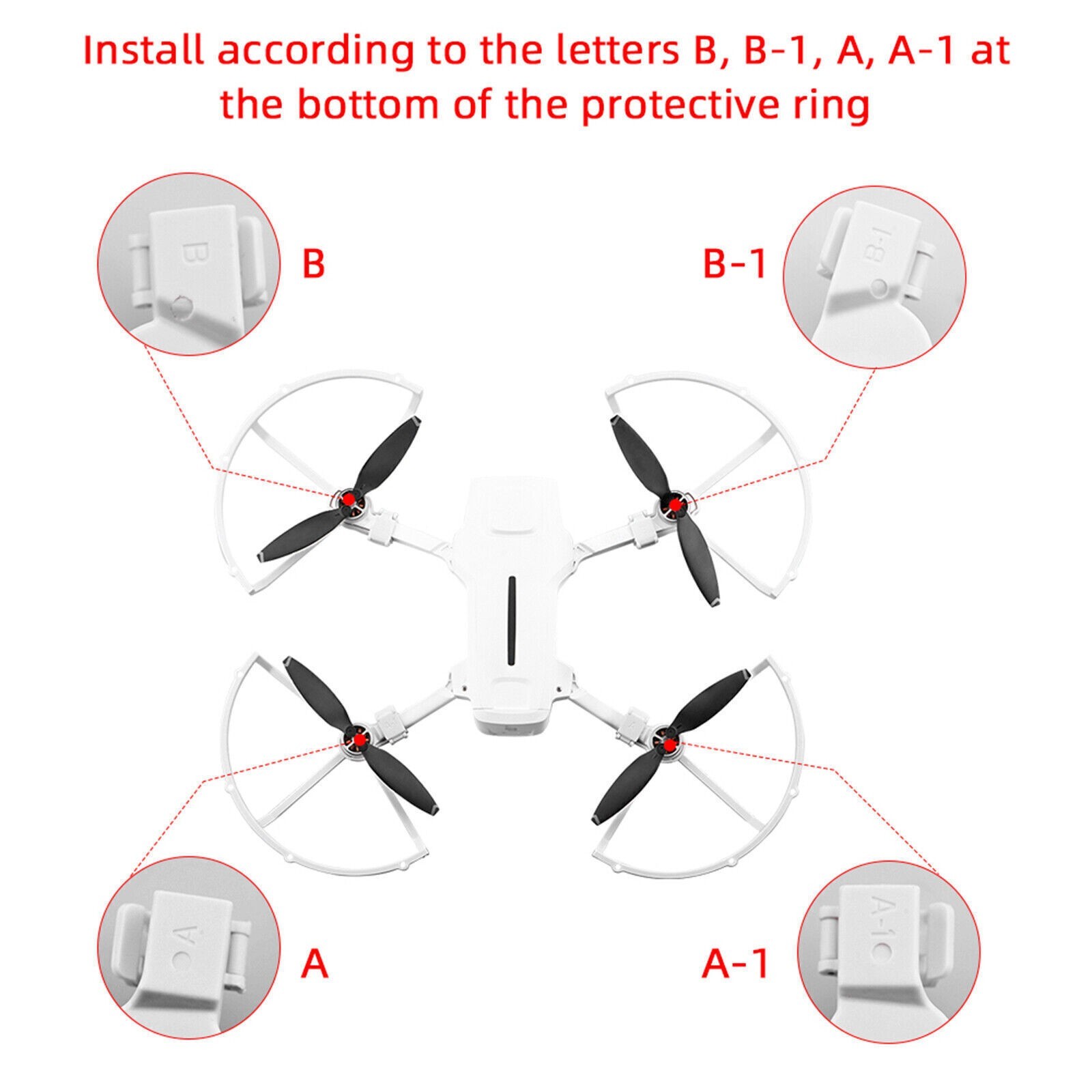 Propeller Protector Quick Release Prop Guard For FIMI X8 MINI Drone Accessories