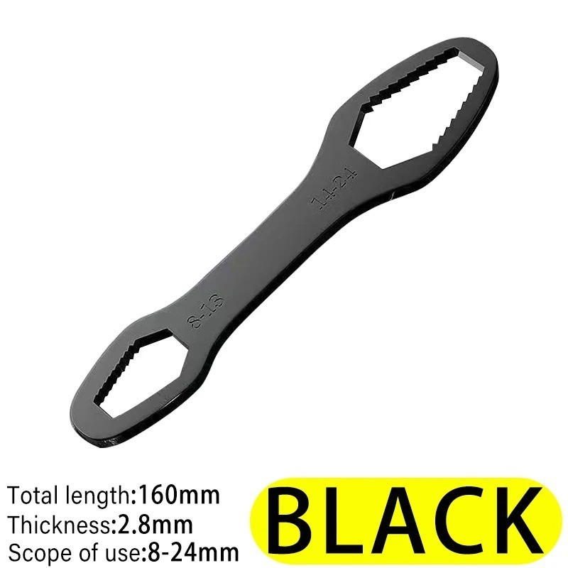 8-22mm Universal Torx Wrench Self-tightening Adjustable Both Ends Spanner Tools