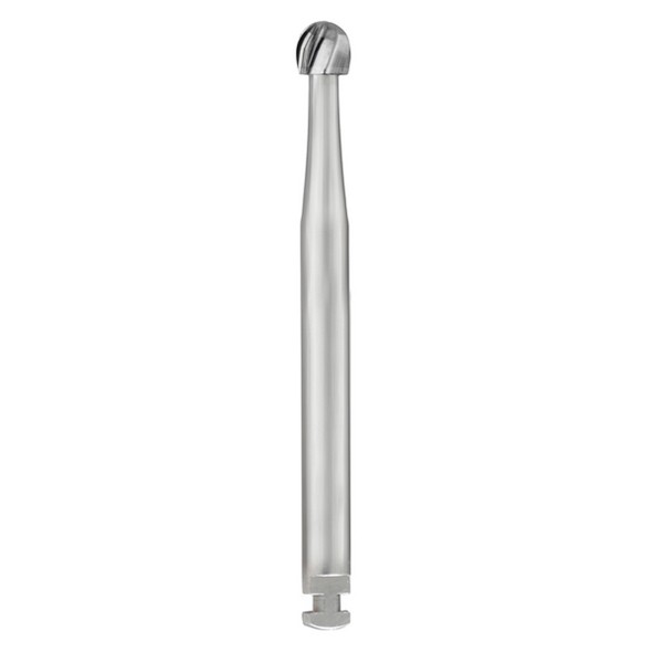 SS White RA #8 SL (surgical length) round carbide bur for slow speed latch