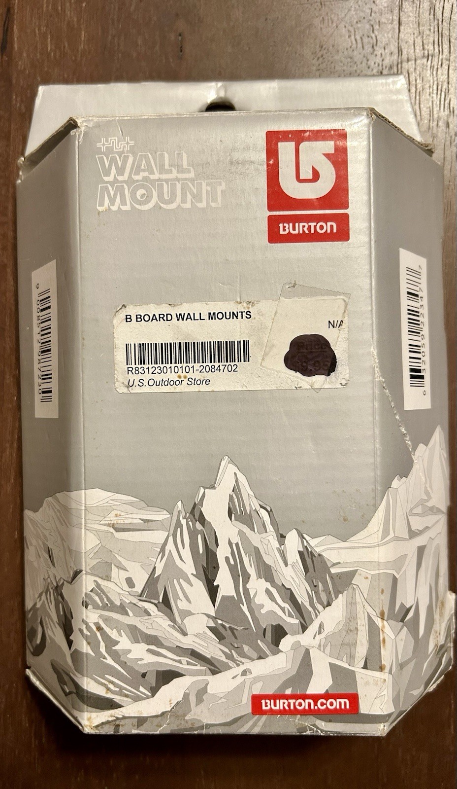 Burton - Snowboard Wall Mounts - Black
