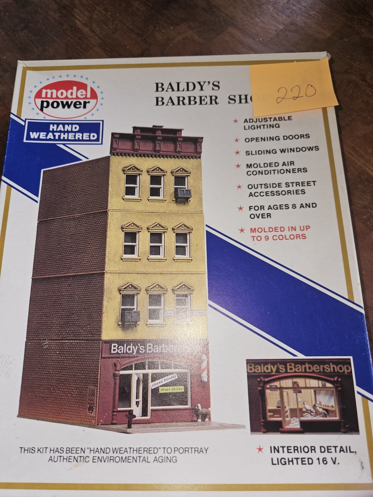 BALDYS BARBARA SHOP, MODEL POWER, SEE PHOTOS FOR DETAILS SOLD AS PICTURED