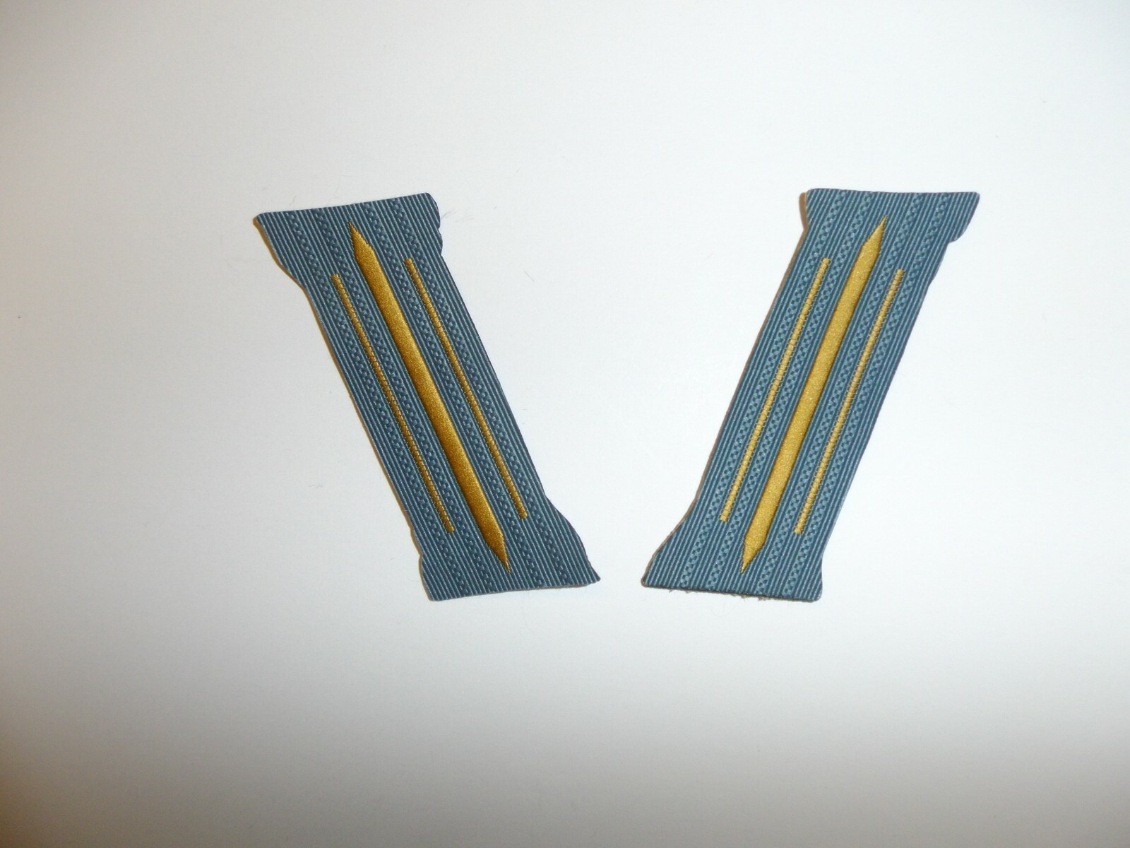 b4578 WW2 German Army Africa Corps Tropical Collar Litzen/Tabs R18D